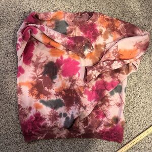 Women's Tie-Dye Sweater - Multicolor